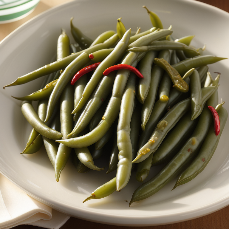 recipe spicy pickled green beans