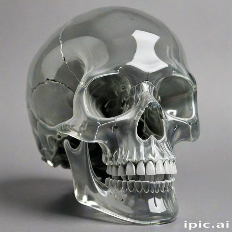 transparent skull