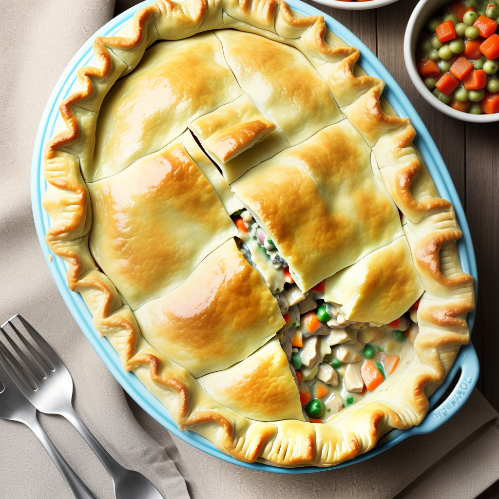 what to serve with chicken pot pie