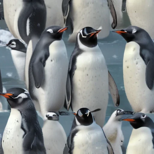 penguins background