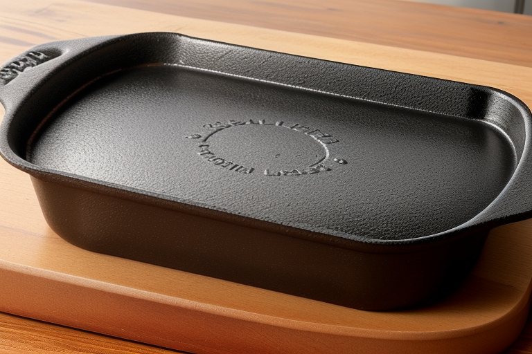 cast iron loaf pan with lid