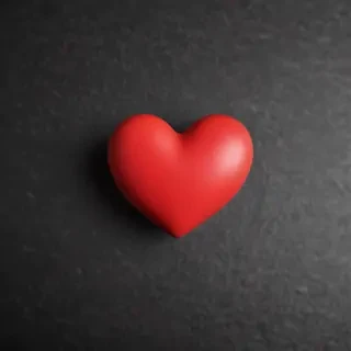 red heart