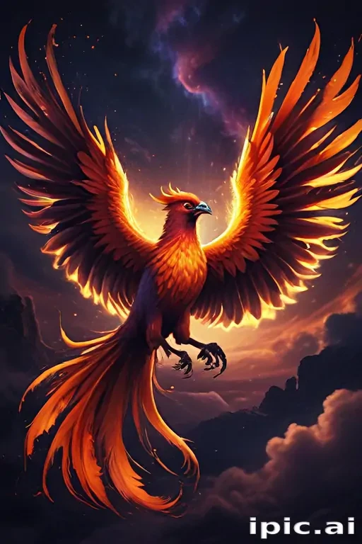 phoenix bird wallpaper