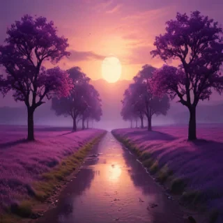 aesthetic purple pictures