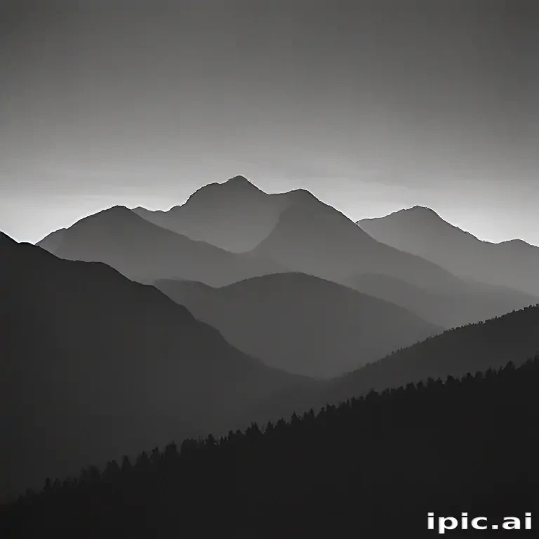 mountain silhouette
