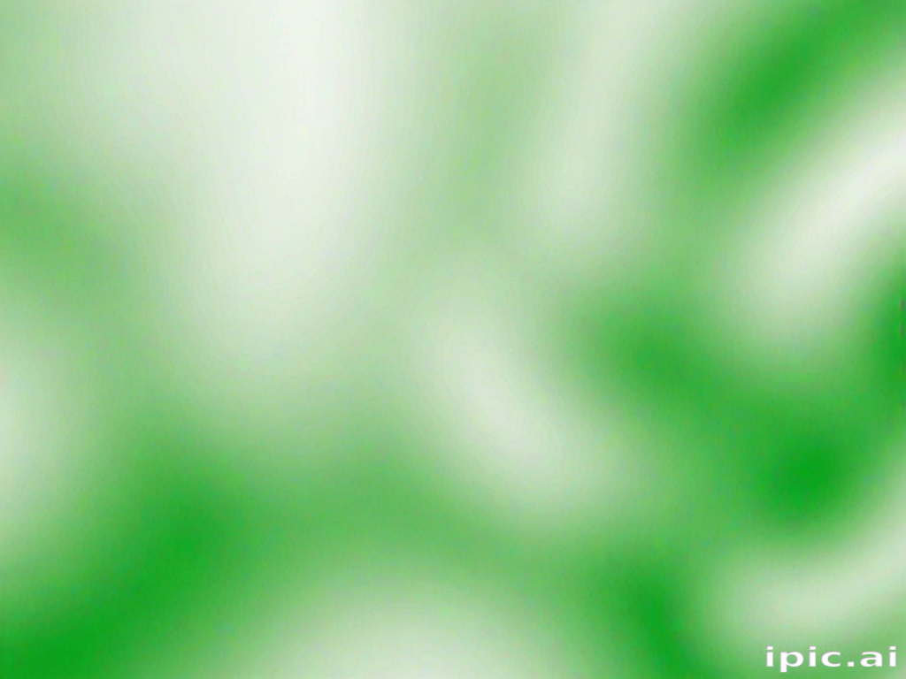 green and white background