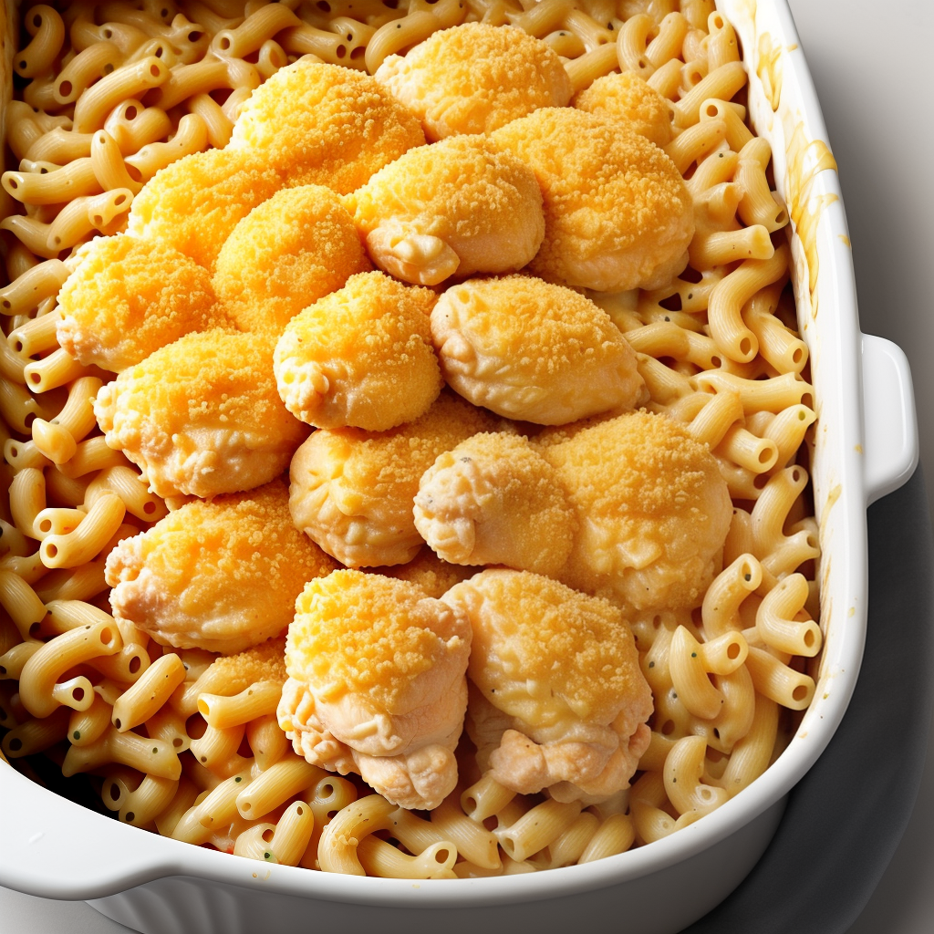 fried chicken macaroni and cheese