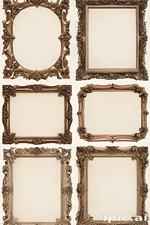 vintage frames png