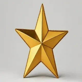 golden star png