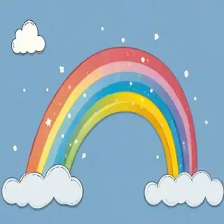 cute rainbow wallpaper