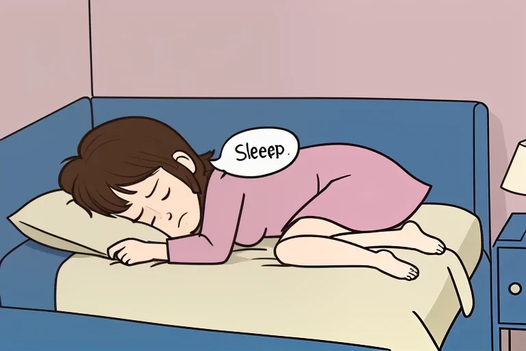 sleep cartoon