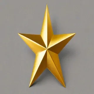 golden star png