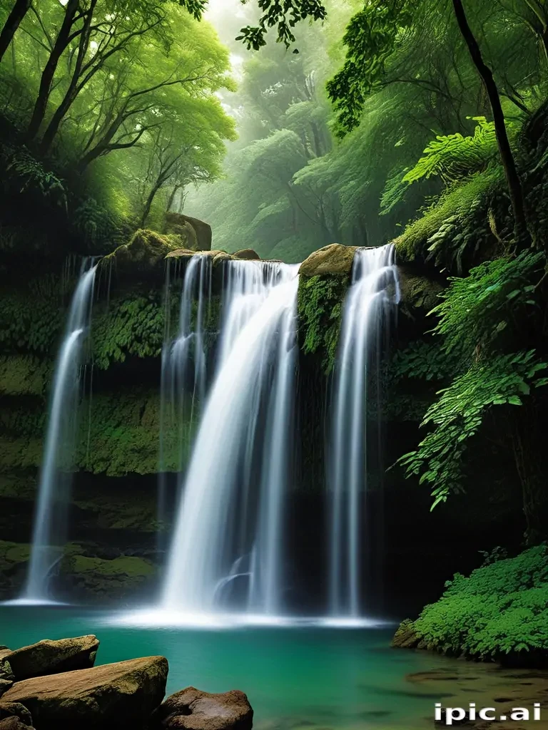 desktop waterfall backgrounds