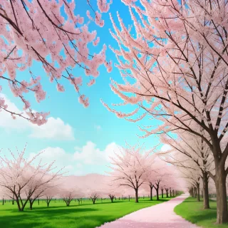 spring background aesthetic