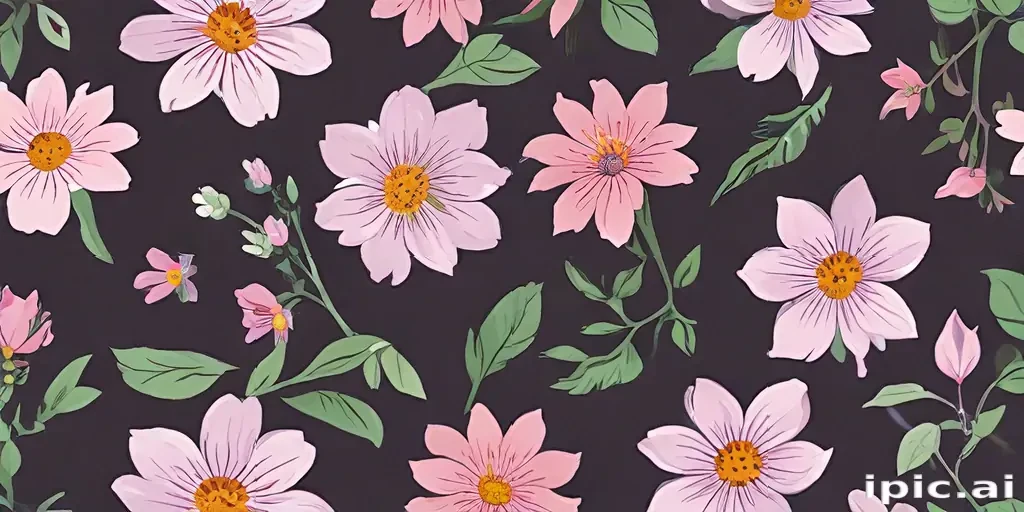 simple flower background