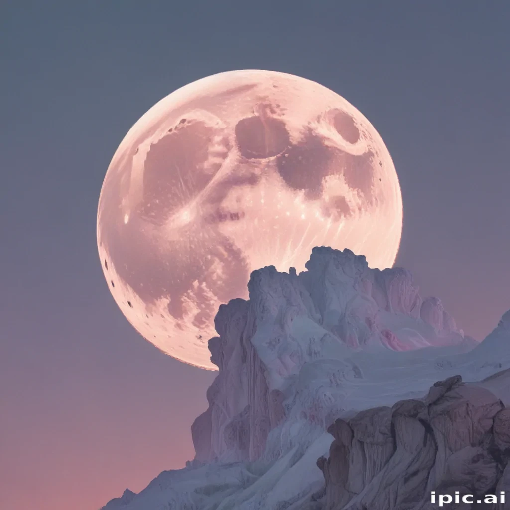pastel aesthetic moon wallpaper