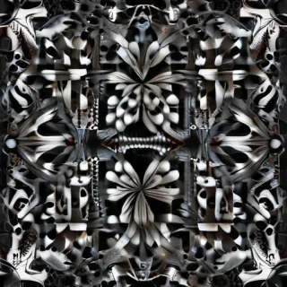 black and white patterns