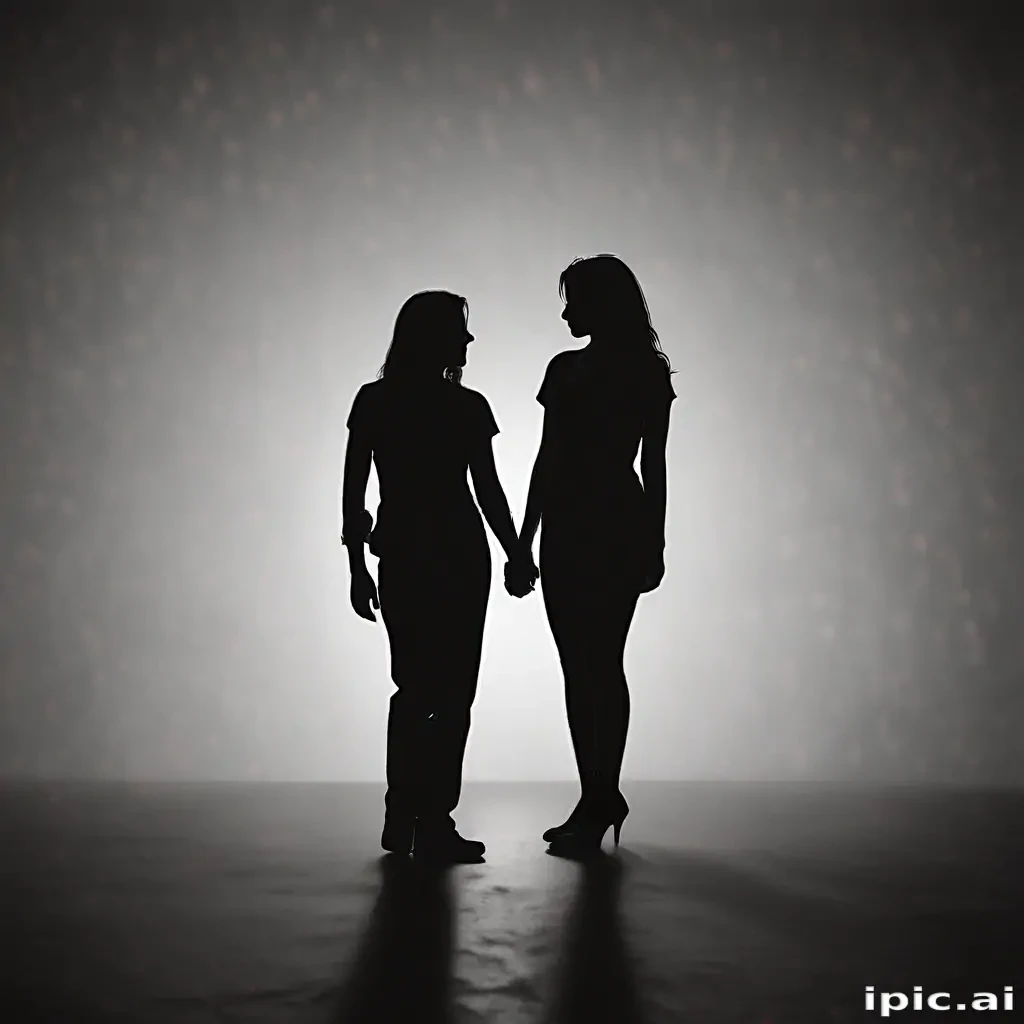 couple silhouette