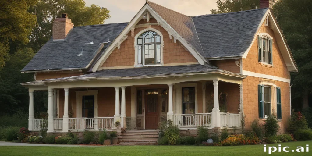 background of a house
