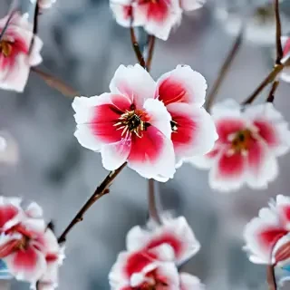 winter flower wallpaper background