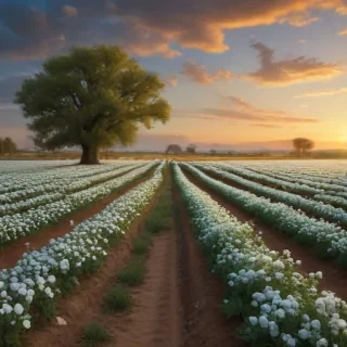 cotton fields