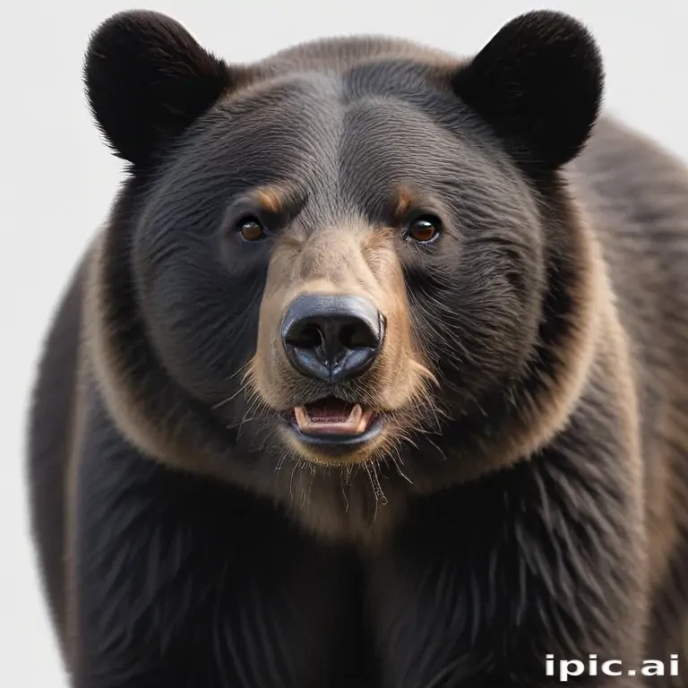 black bear png
