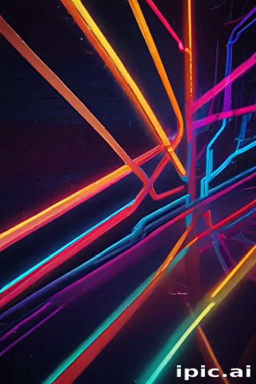 neon colorful background