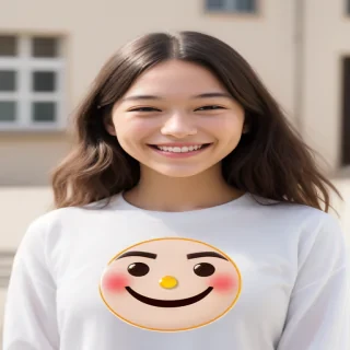 transparent smile emoji