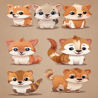 pictures of cute cartoon animals