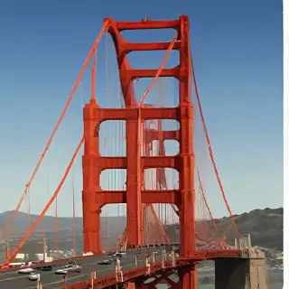 clipart golden gate bridge