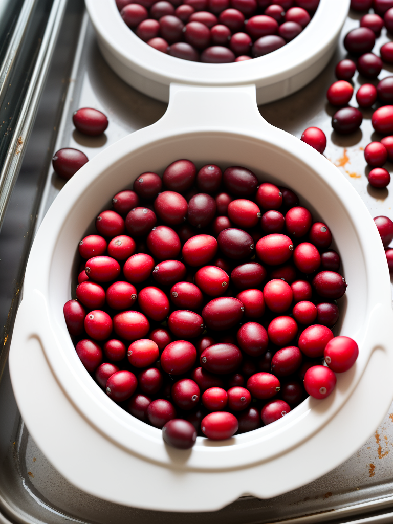 how to dry cranberries in oven