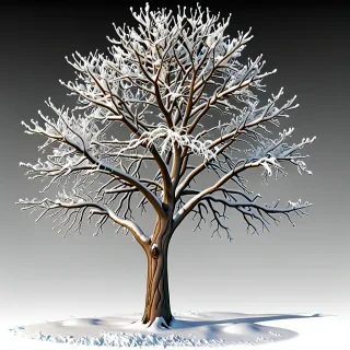 winter tree png