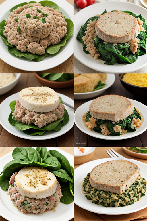 recipes using ground turkey and spinach
