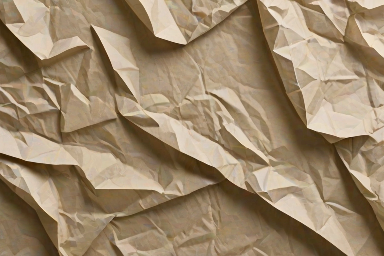 crumpled paper overlay