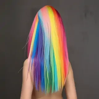 rainbow back round