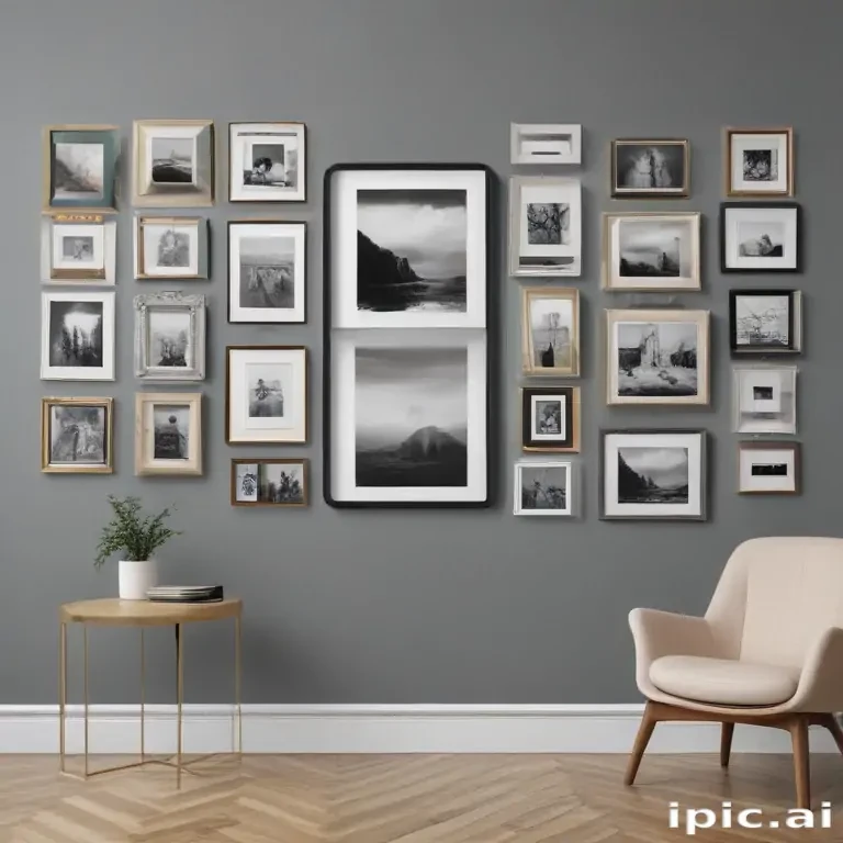 gallery wall mockup