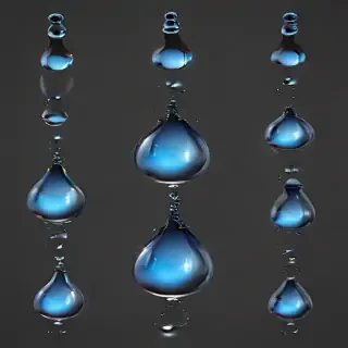 water droplets png transparent
