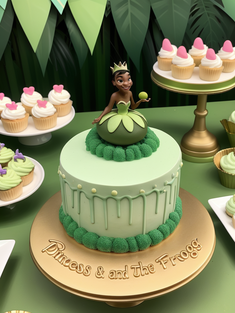 princess and the frog dessert