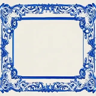 blue border png