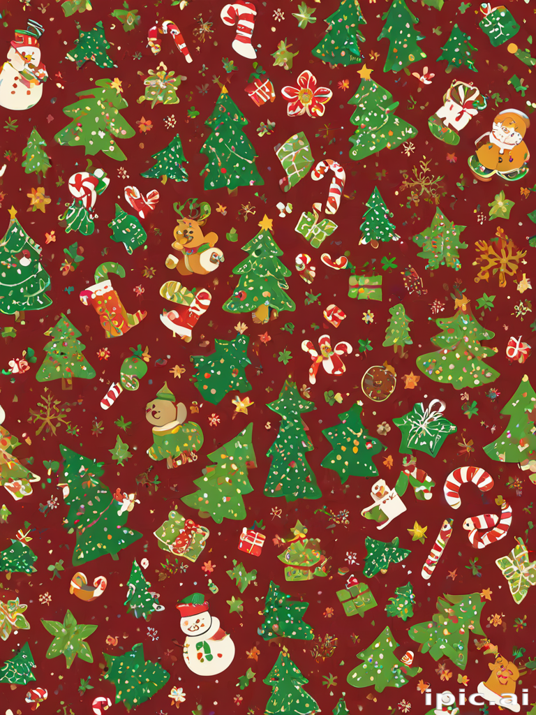 christmas wall papers