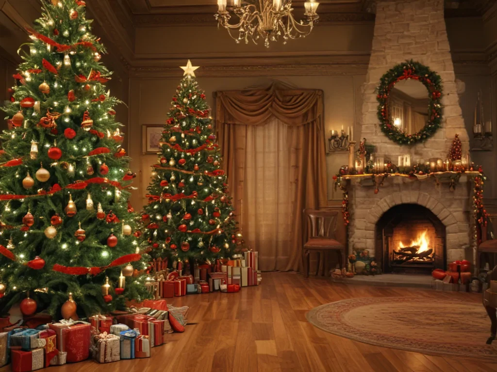 high resolution christmas backdrop