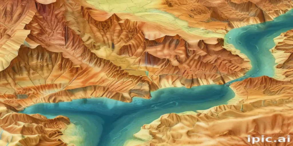 topography png