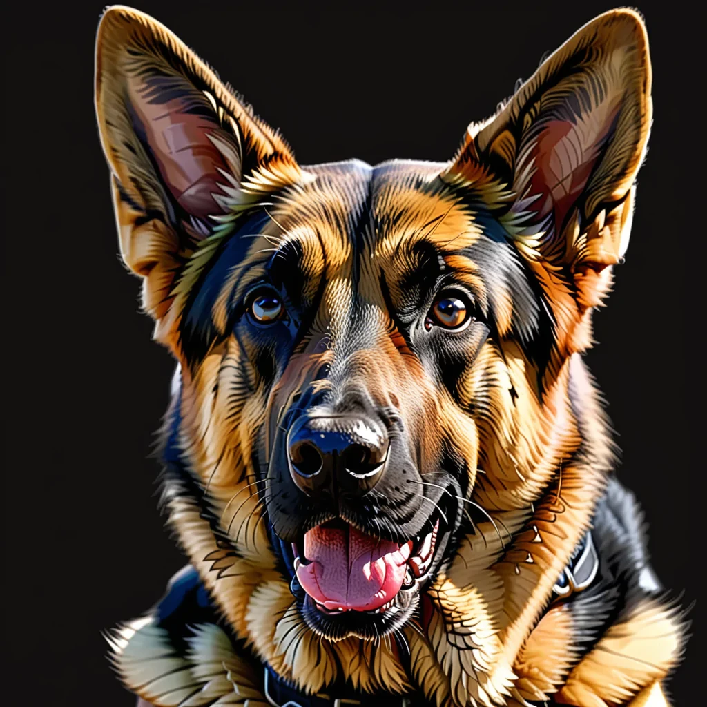 german shepherd png