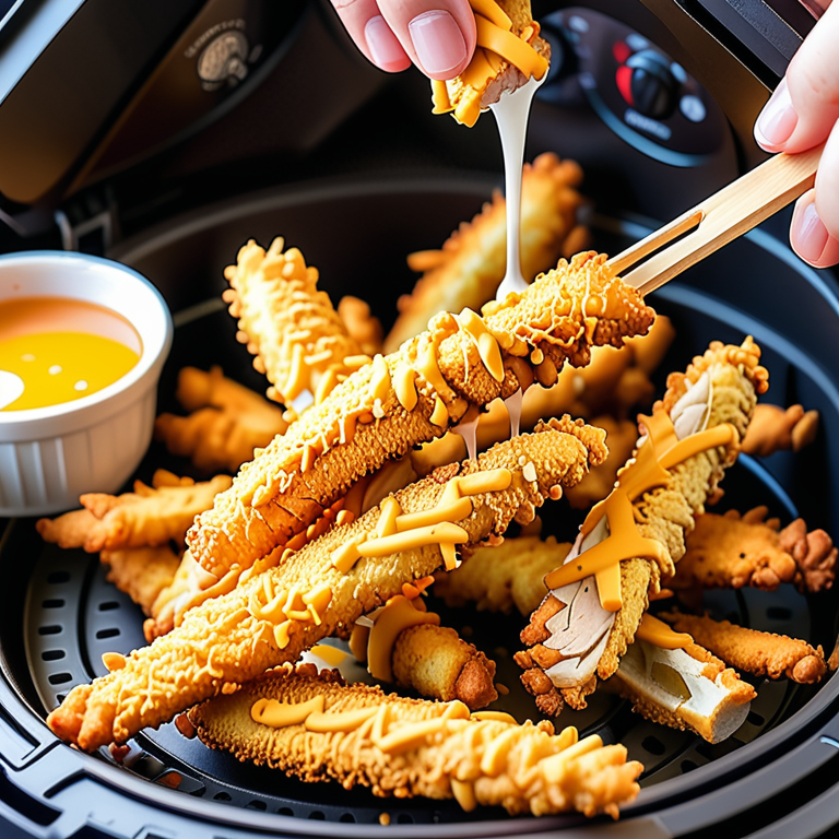 chicken fries in the air fryer