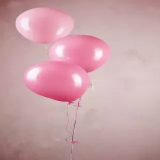 pink balloons png