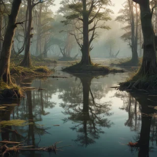 swamp background