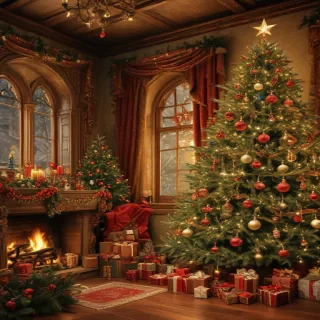 christmas wall paper