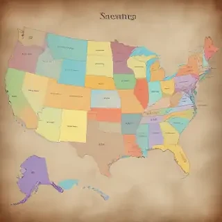 states map
