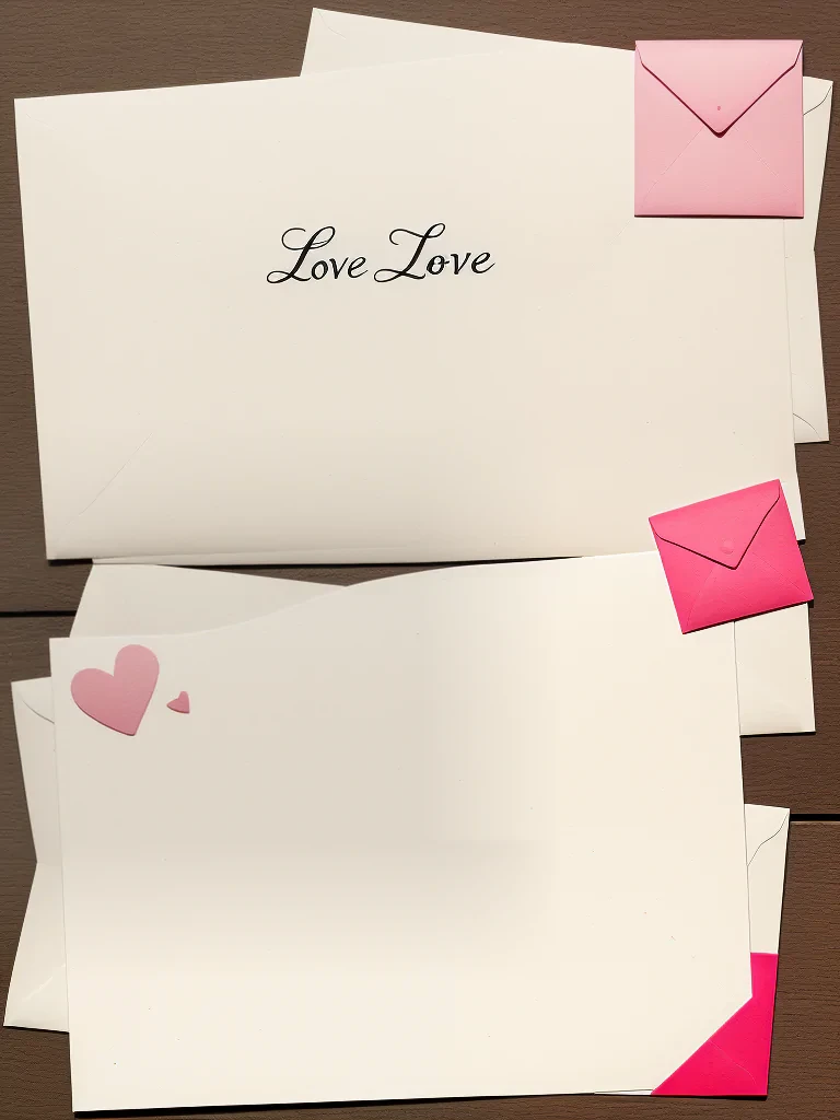 love letters png