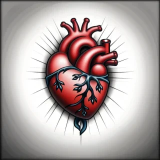 heart tattoo png